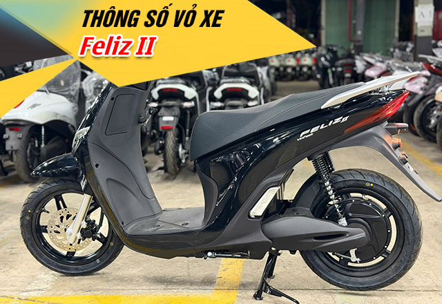 Thông số vỏ xe Feliz II size bao nhiêu? Thay loại nào phù hợp?