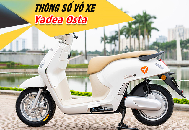 Thông số vỏ xe Yadea Osta size bao nhiêu? Thay vỏ nào phù hợp?