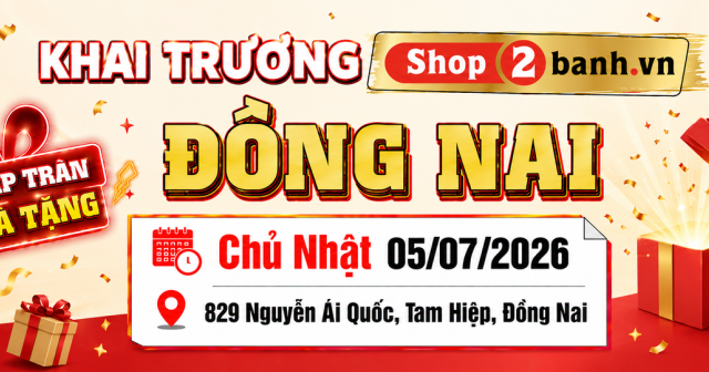 Địa chỉ bán vỏ xe máy chính hãng tại Nguyễn Ái Quốc, Đồng Nai