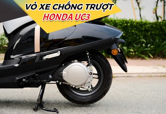 Vỏ xe chống trượt cho Honda UC3 đi an toàn trong mùa mưa đến