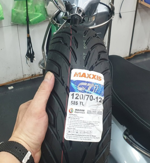 Vỏ xe Maxxis 120/70-12 CT1