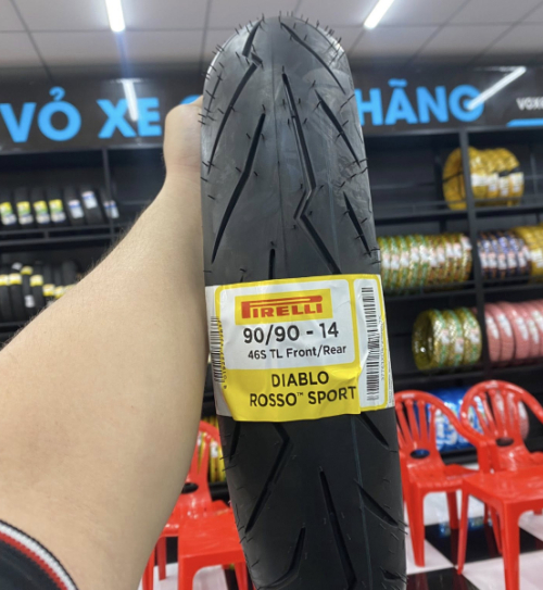 Vỏ xe Pirelli 90/90-14 Diablo Rosso Sport